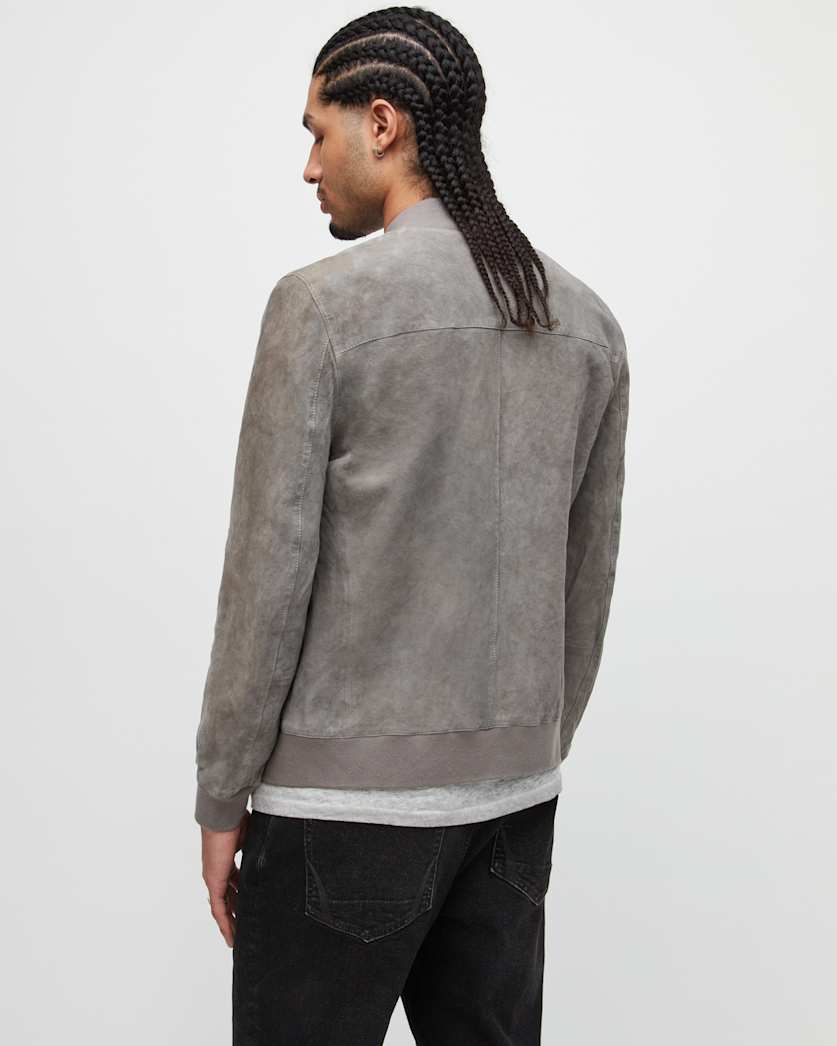 Kairo Suede Bomber Jacket