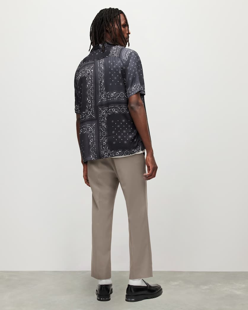 Capulet Mid-Rise Cropped Taper Trousers