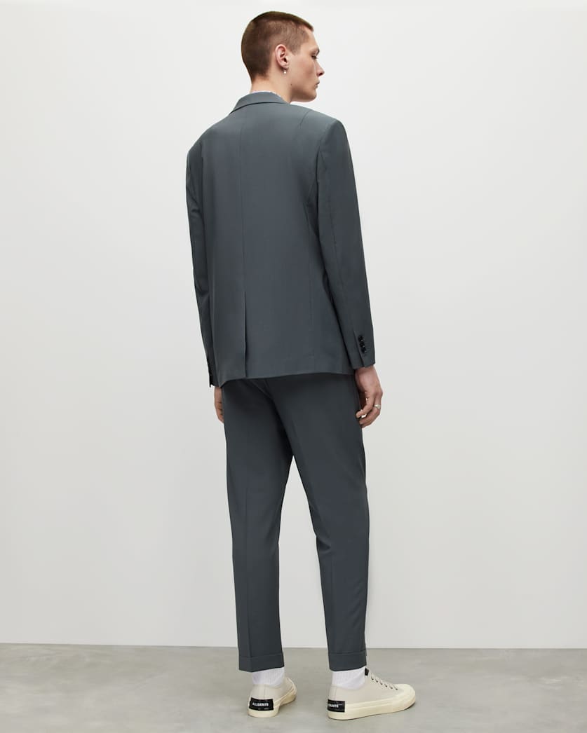 Berto Cropped Relaxed Fit Trousers