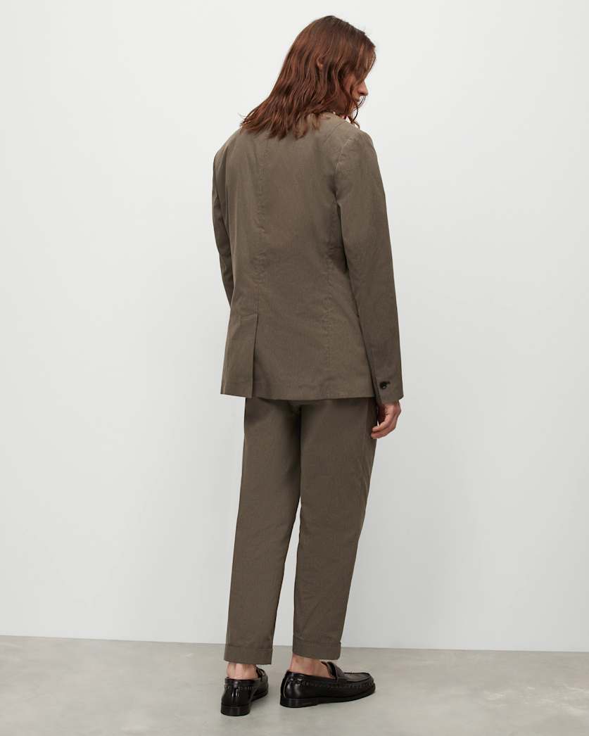 Capella Mid-Rise Cropped Taper Trousers
