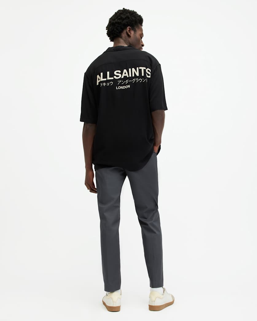 Brite Straight Leg Relaxed Trousers