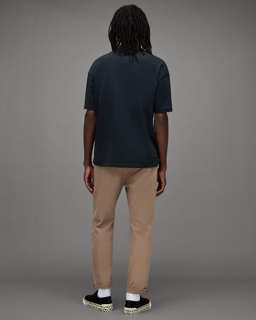Walde Mid-Rise Skinny Chino Trousers