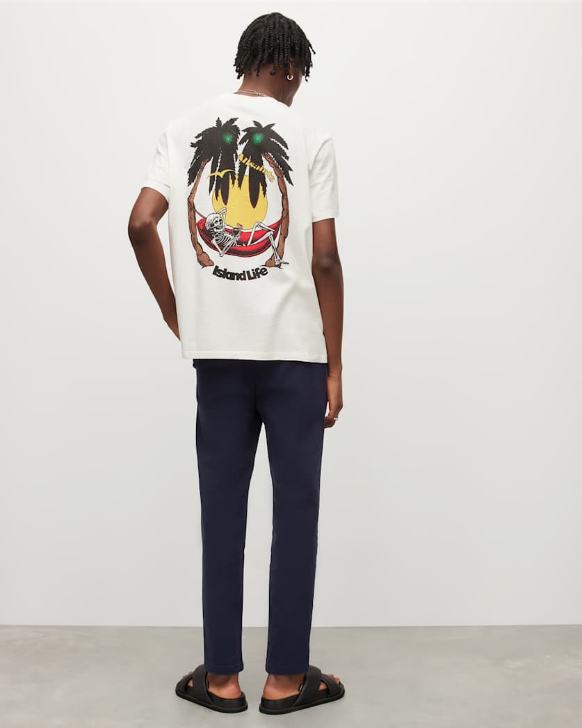 Walde Mid-Rise Skinny Chino Trousers