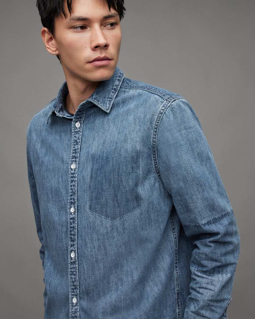 Solar Washed Denim Shirt