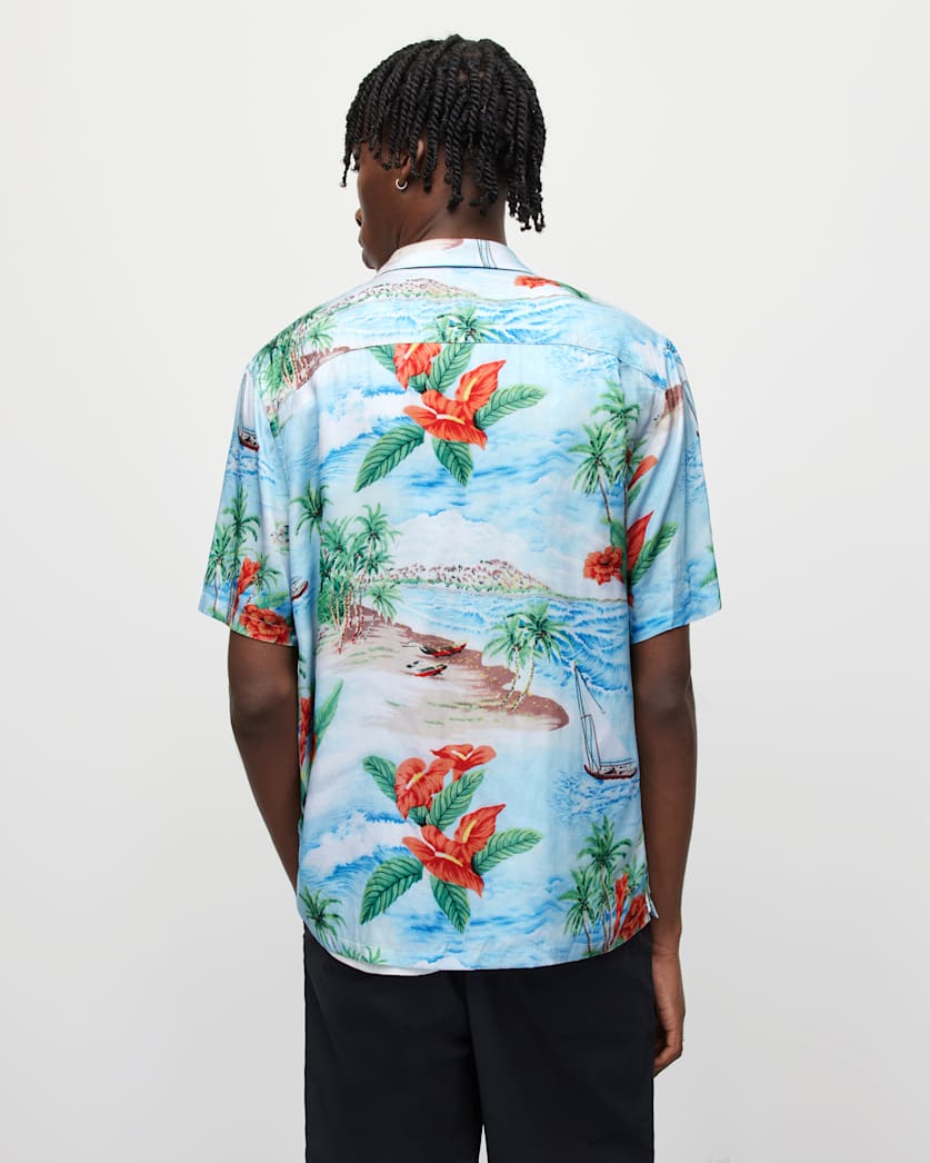 Catalina Tropical Print Hawaiian Shirt