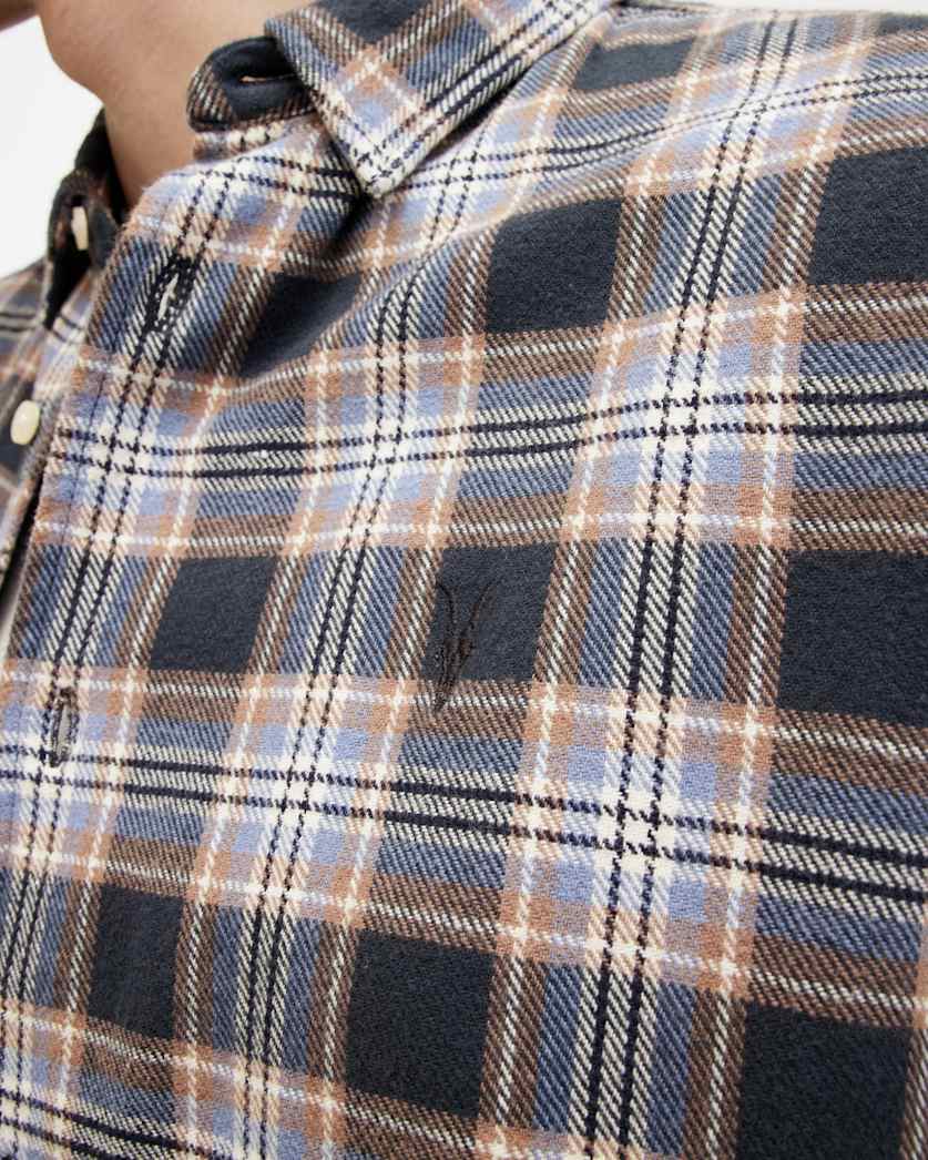 Ventana Checked Relaxed Fit Shirt