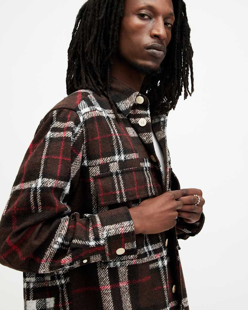 Redwood Checked Oversized Shirt