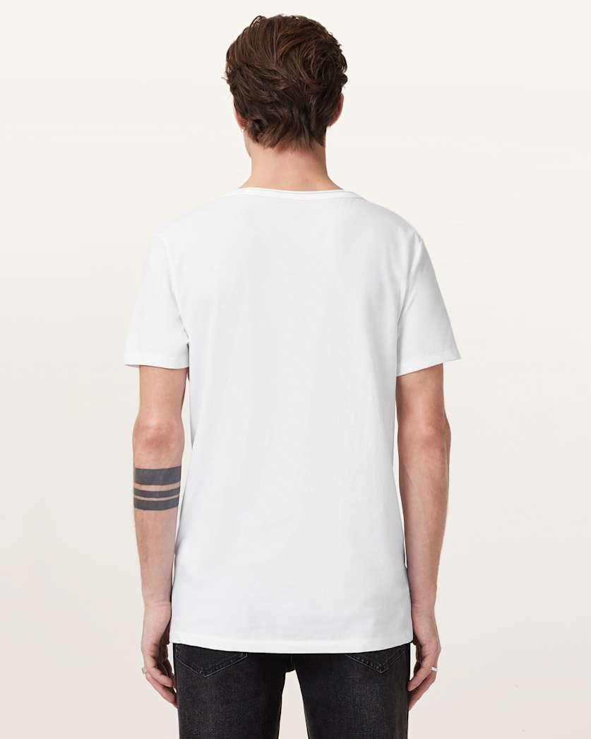 Faris Scoop Neck Slim Fit T-Shirt