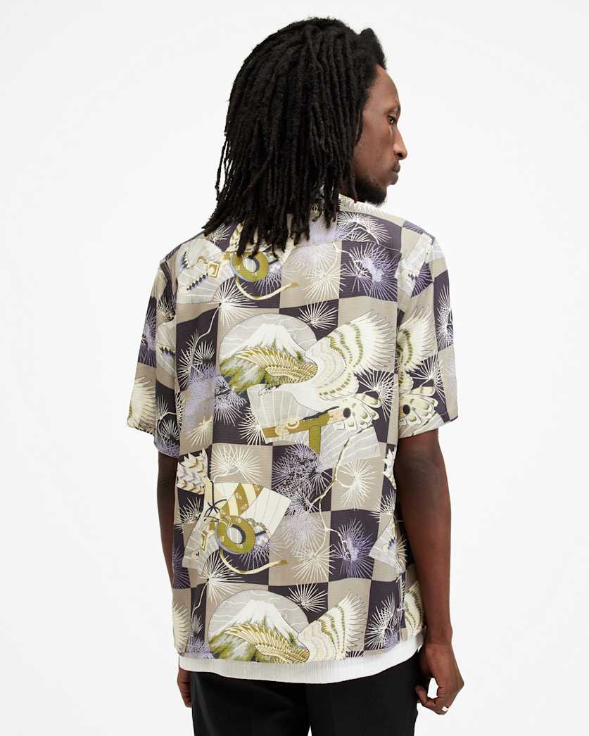 Sebastian Floral Print Relaxed Fit Shirt