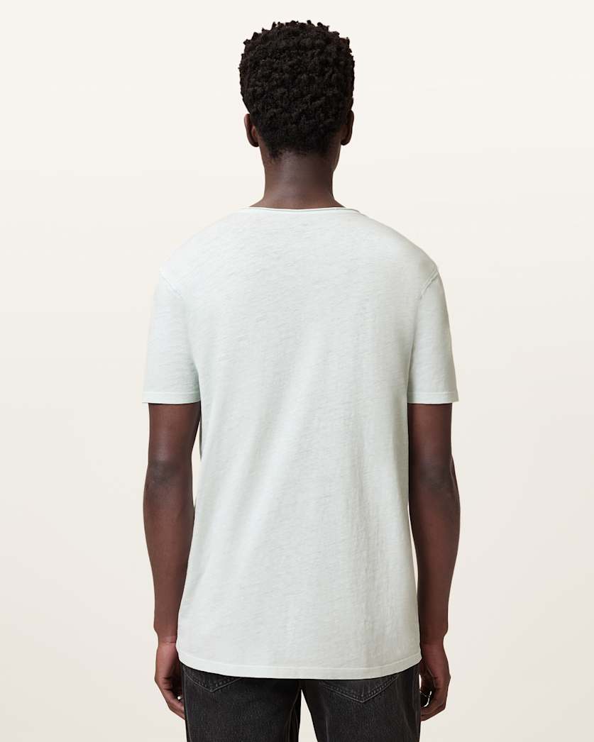 Figure Crew Neck Raw Edge T-Shirt