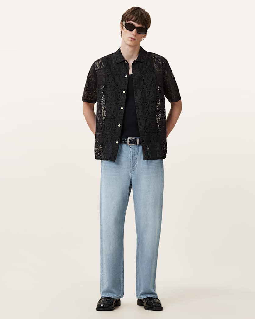 Netley Short Sleeve Lace Shirt