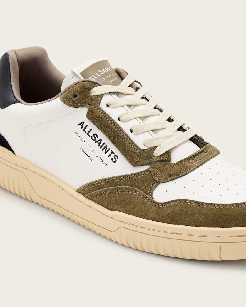 Regan Leather Low Top Trainers