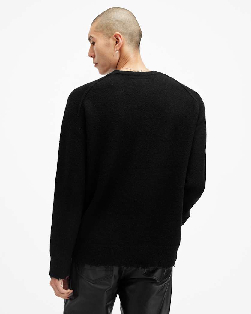Scripture Gothic Jacquard Logo Sweater