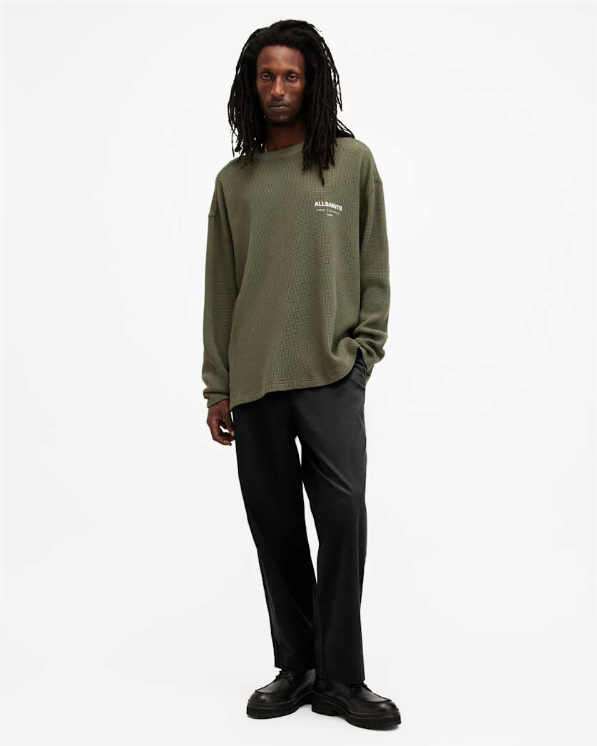 Crypt Oversized Long Sleeve T-Shirt
