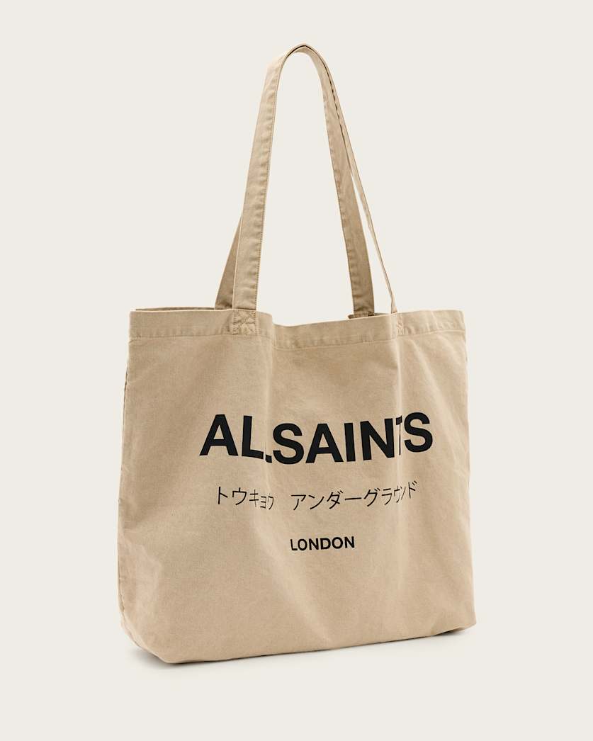 Underground Acid Wash Logo Tote Bag