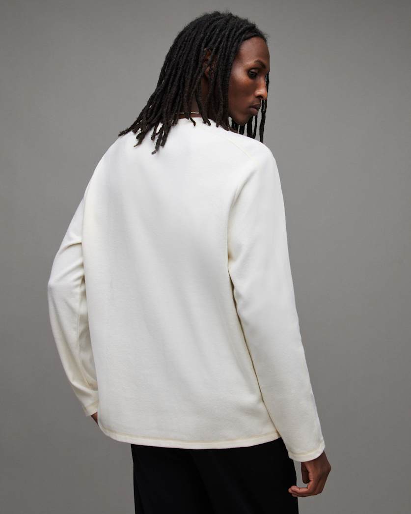 Rowe Long Sleeve Waffle Ramskull T-Shirt