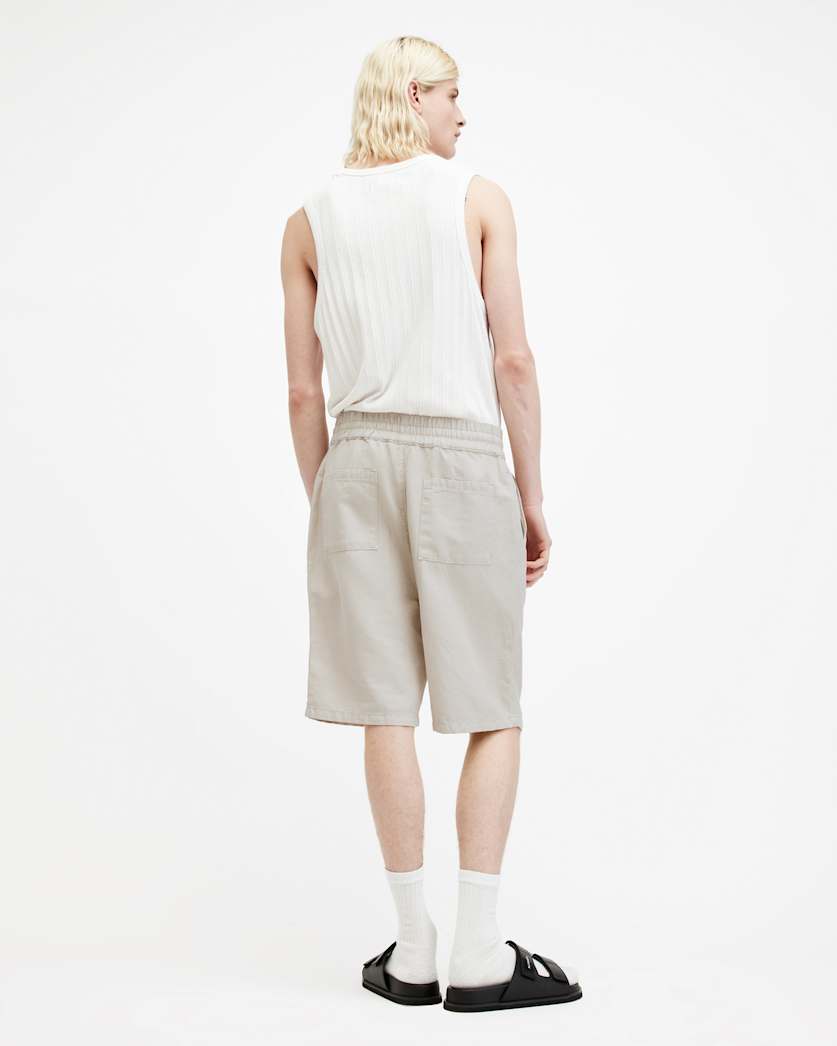 Hanbury Linen Blend Straight Fit Shorts
