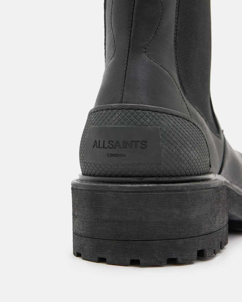 Matrix Leather Work Chelsea Boots