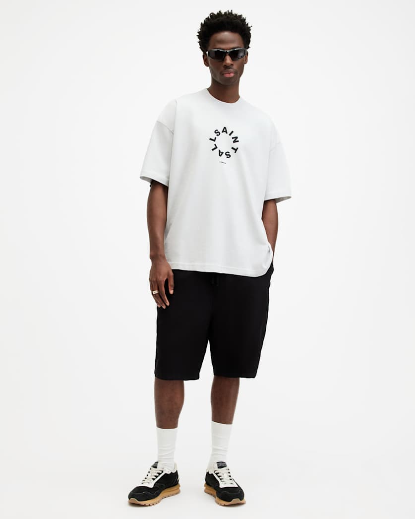 Tierra Oversized Crew Neck Logo T-Shirt