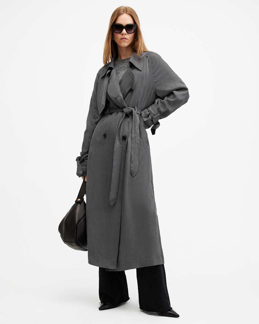 Koko Longline Oversized Trench Coat