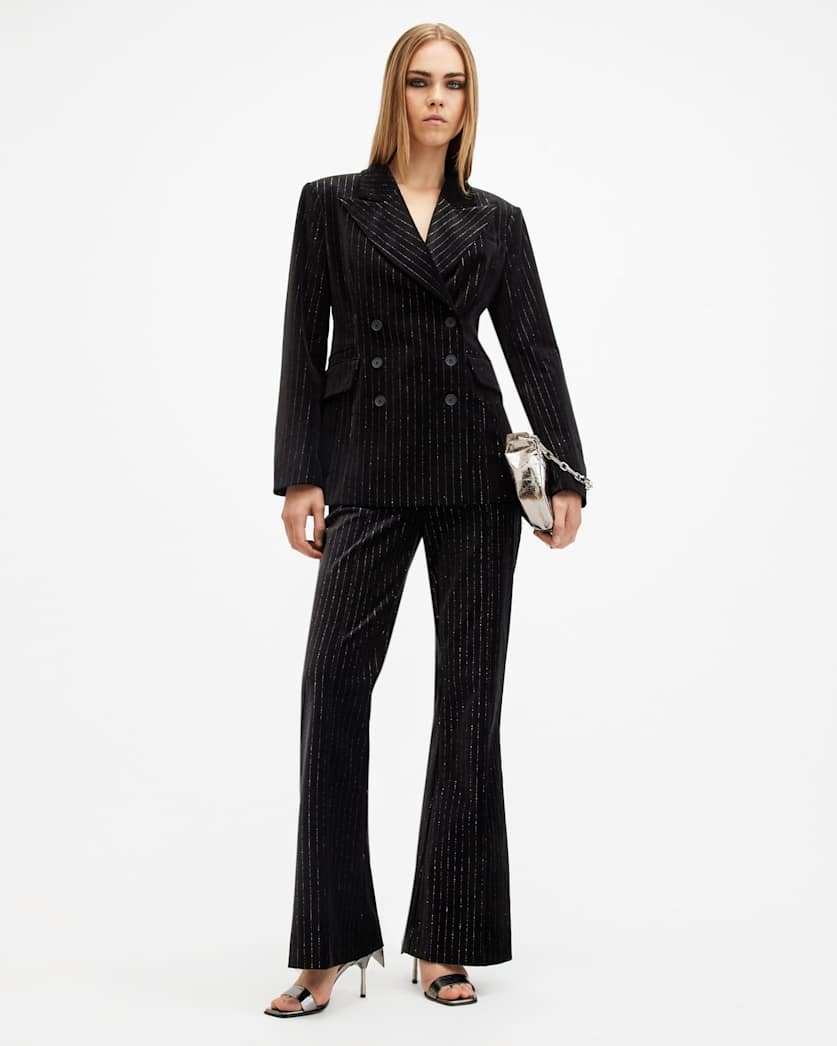 Sevenh Tailored Velvet Blazer