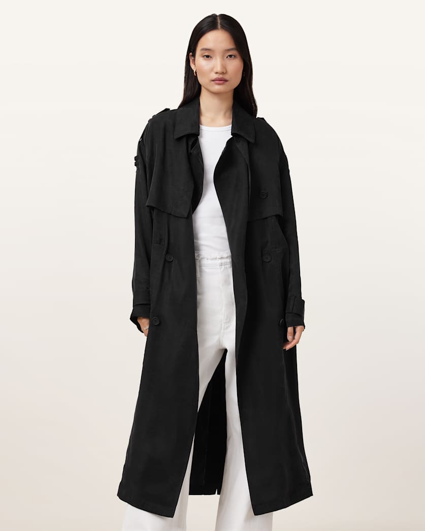 Linnie Lightweight Trench Coat