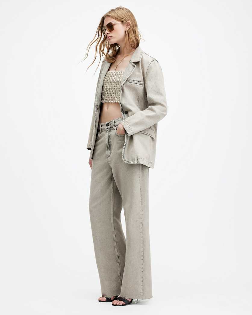 Ever Denim Relaxed Fit Blazer