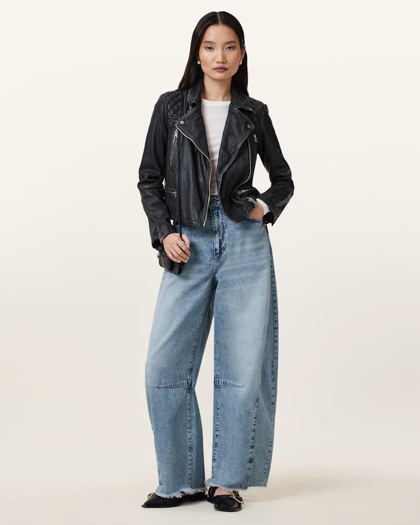 Jett Barrel Leg Denim Jeans
