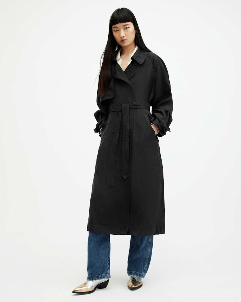 Kikki Oversized Trench Coat