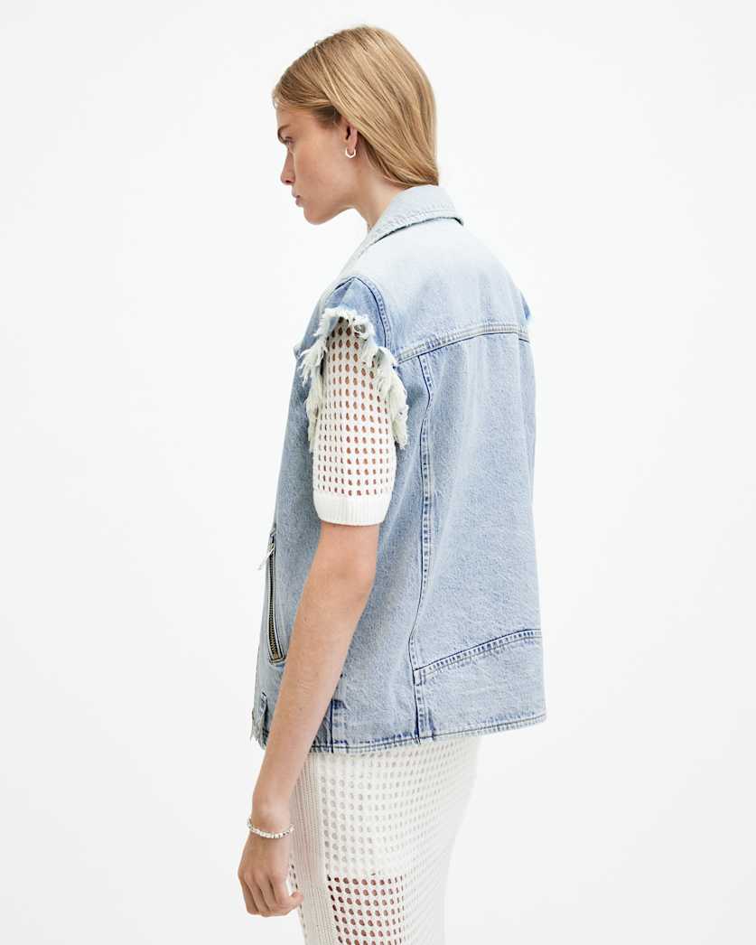 Ripley Oversized Denim Waistcoat