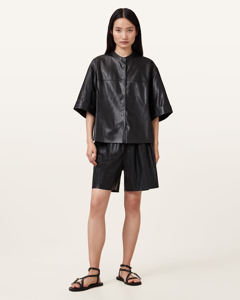Jenna Lea Leather Shirt