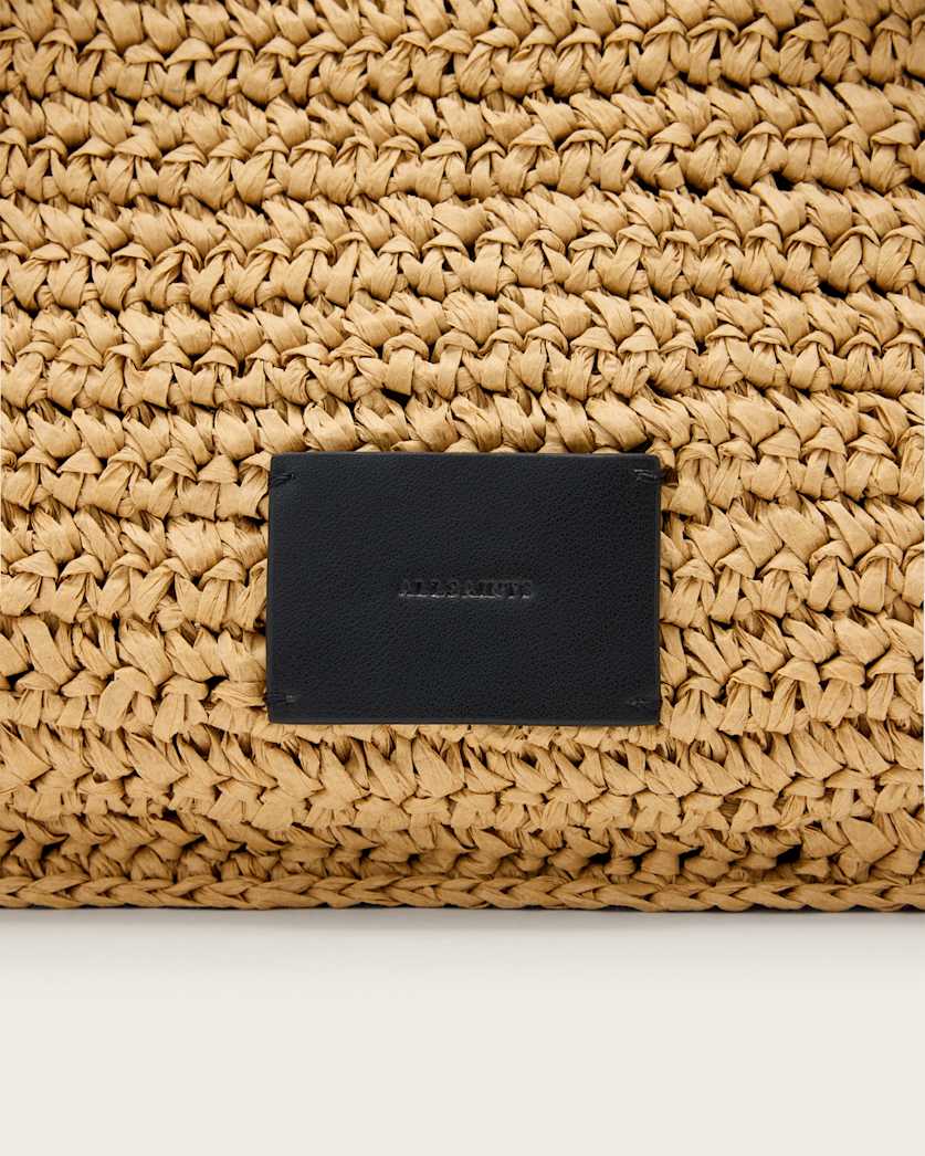 Lullah Spacious Straw Tote Bag