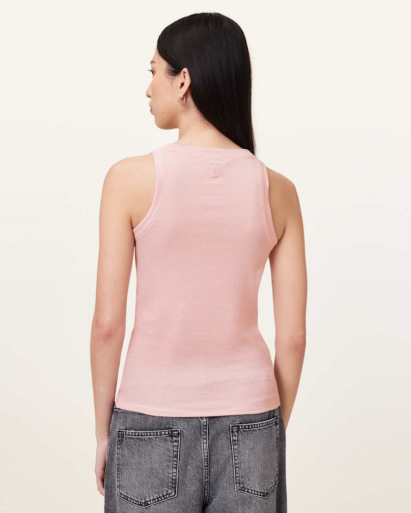 Rina Crew Neck Sleeveless Tank Top
