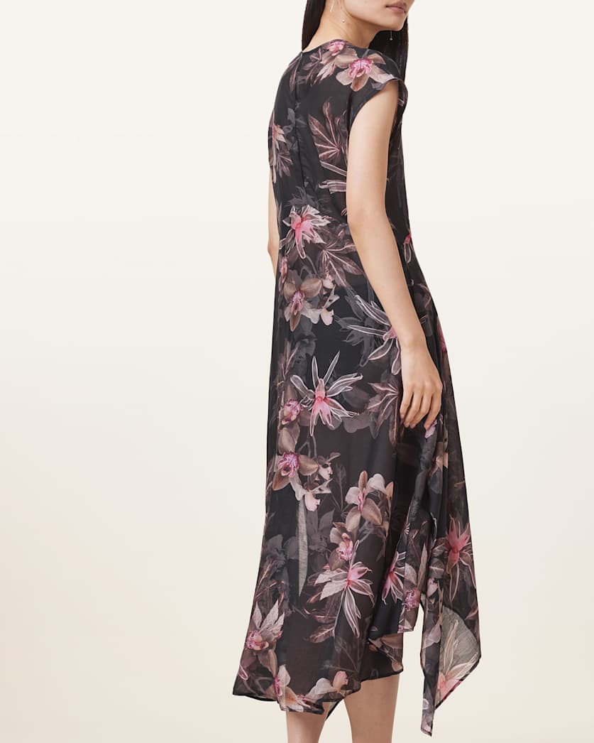 Arwen Floral Print Maxi Dress