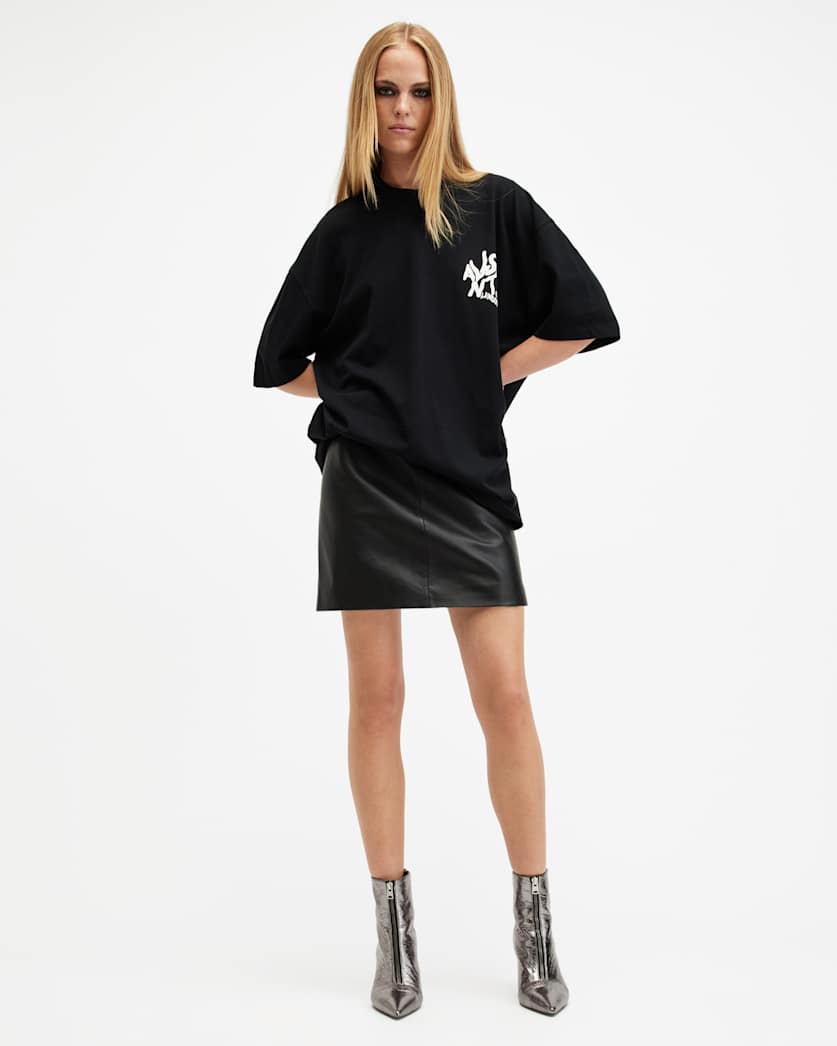 Orlando Logo Print Oversized T-Shirt