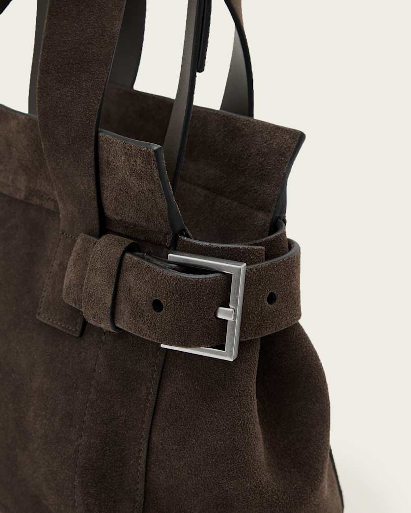 Perez Suede Mini Crossbody Bag