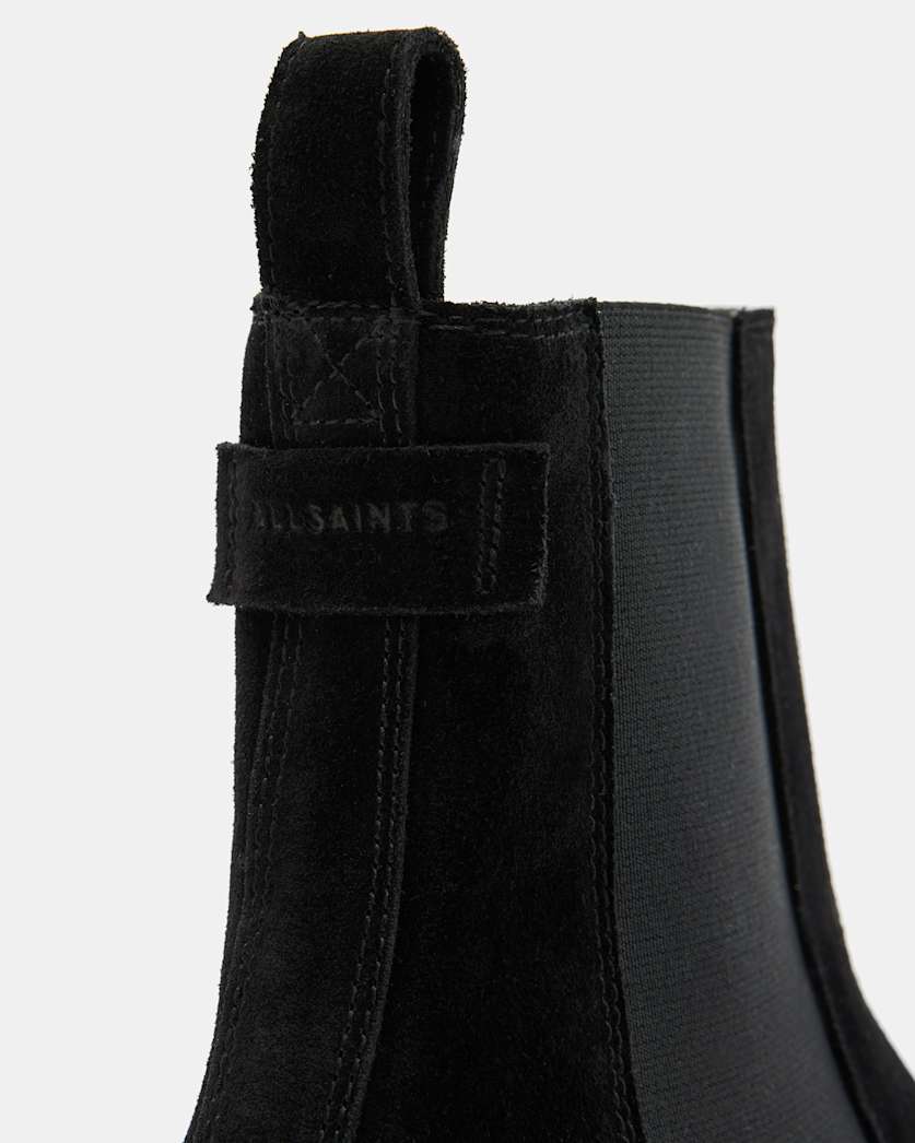 Dellaware Pointed Suede Western Boots
