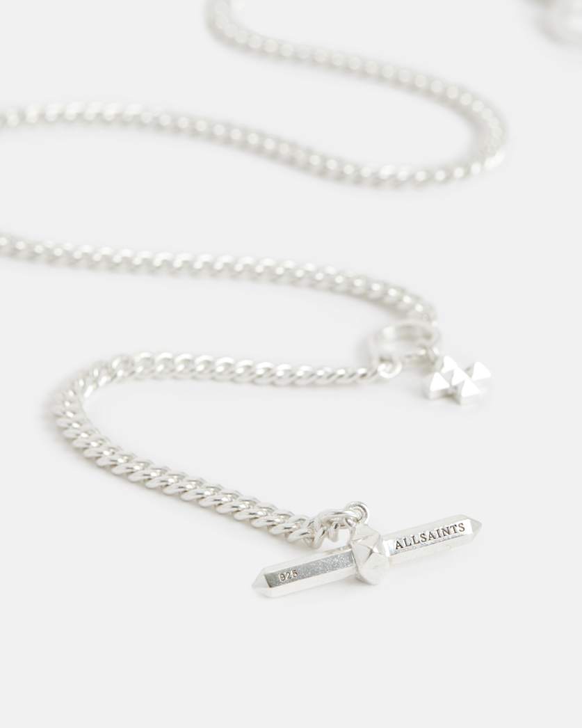 Nova Sterling Silver Charm Necklace