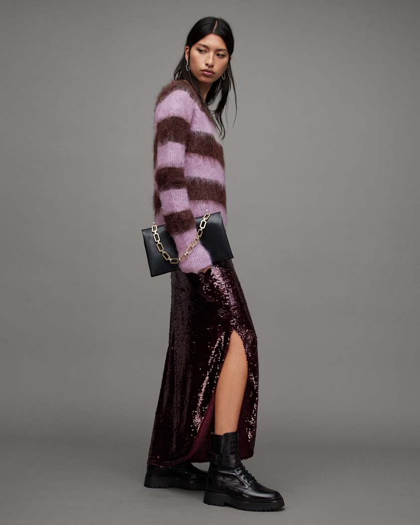 Lou Brushed Striped Jumper