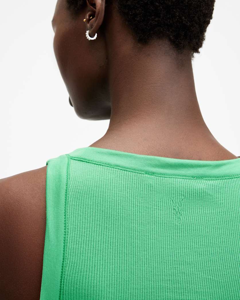 Rina Crew Neck Sleeveless Tank Top