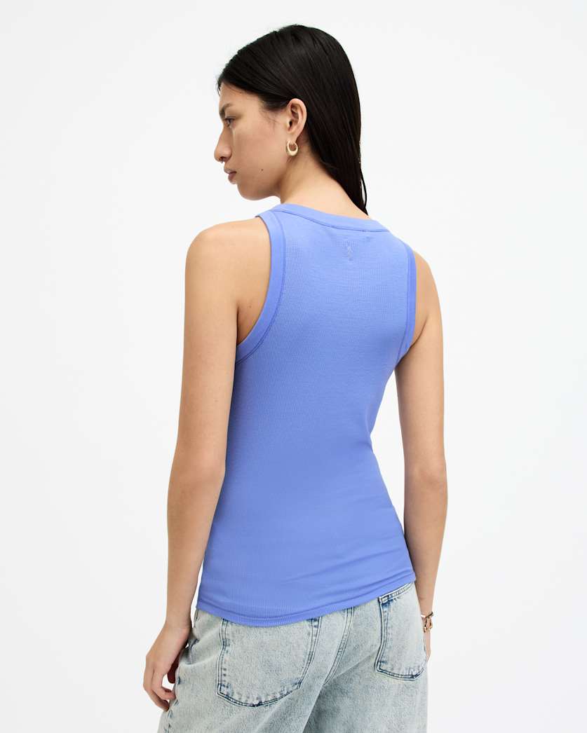 Rina Crew Neck Sleeveless Tank Top