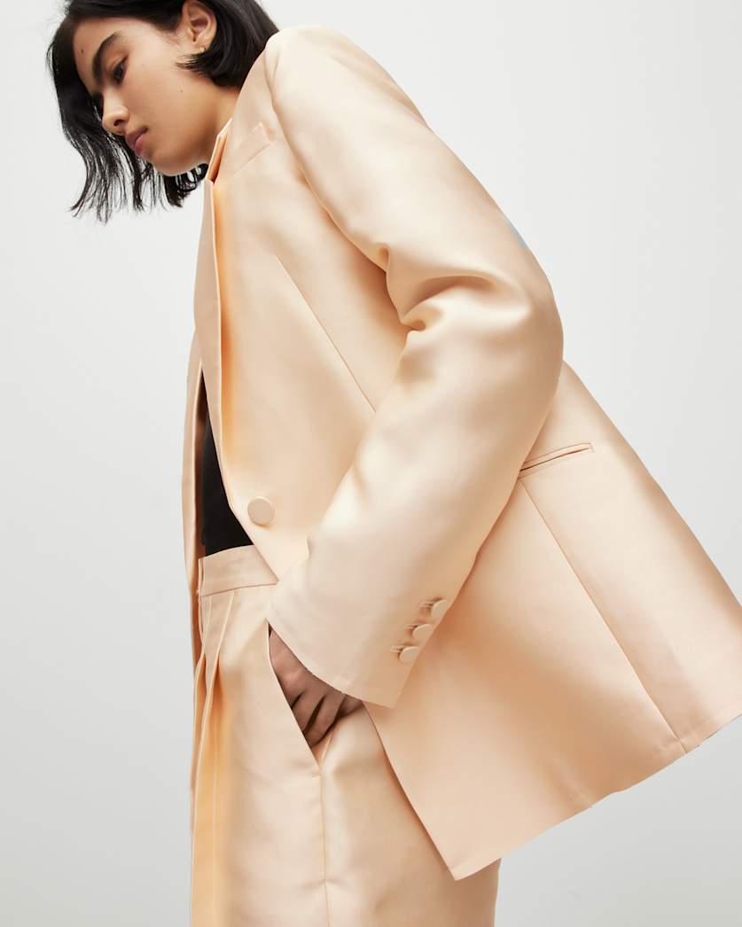 London Shimmer Single Breasted Blazer