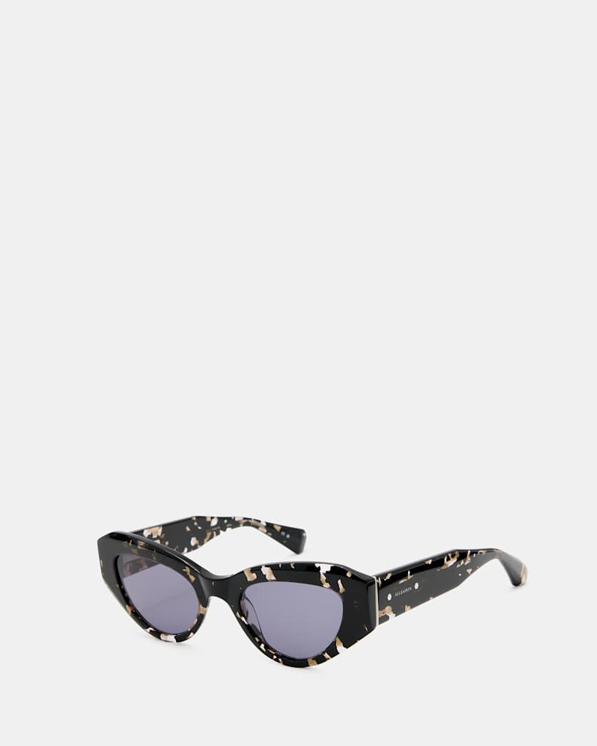 Calypso Bevelled Cat Eye Sunglasses