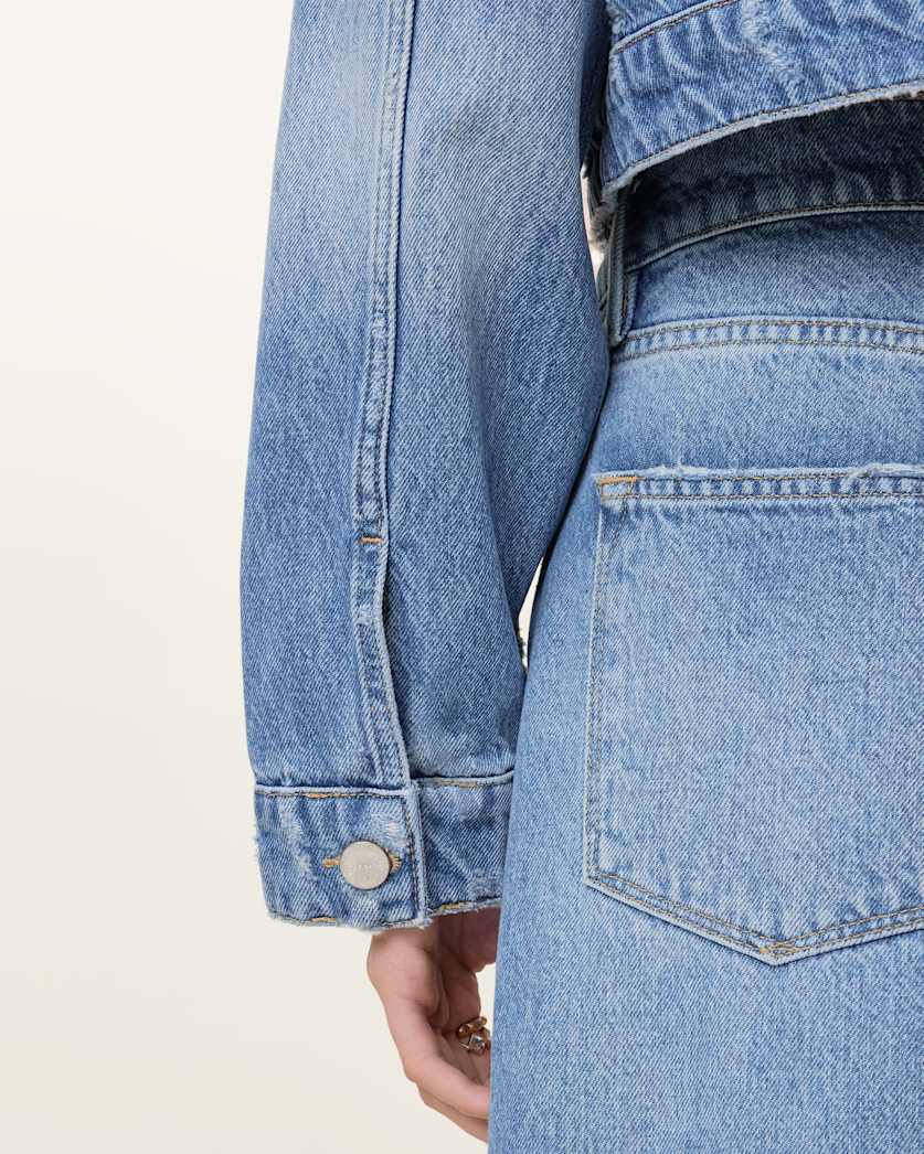 Aki Crossover Denim Jacket