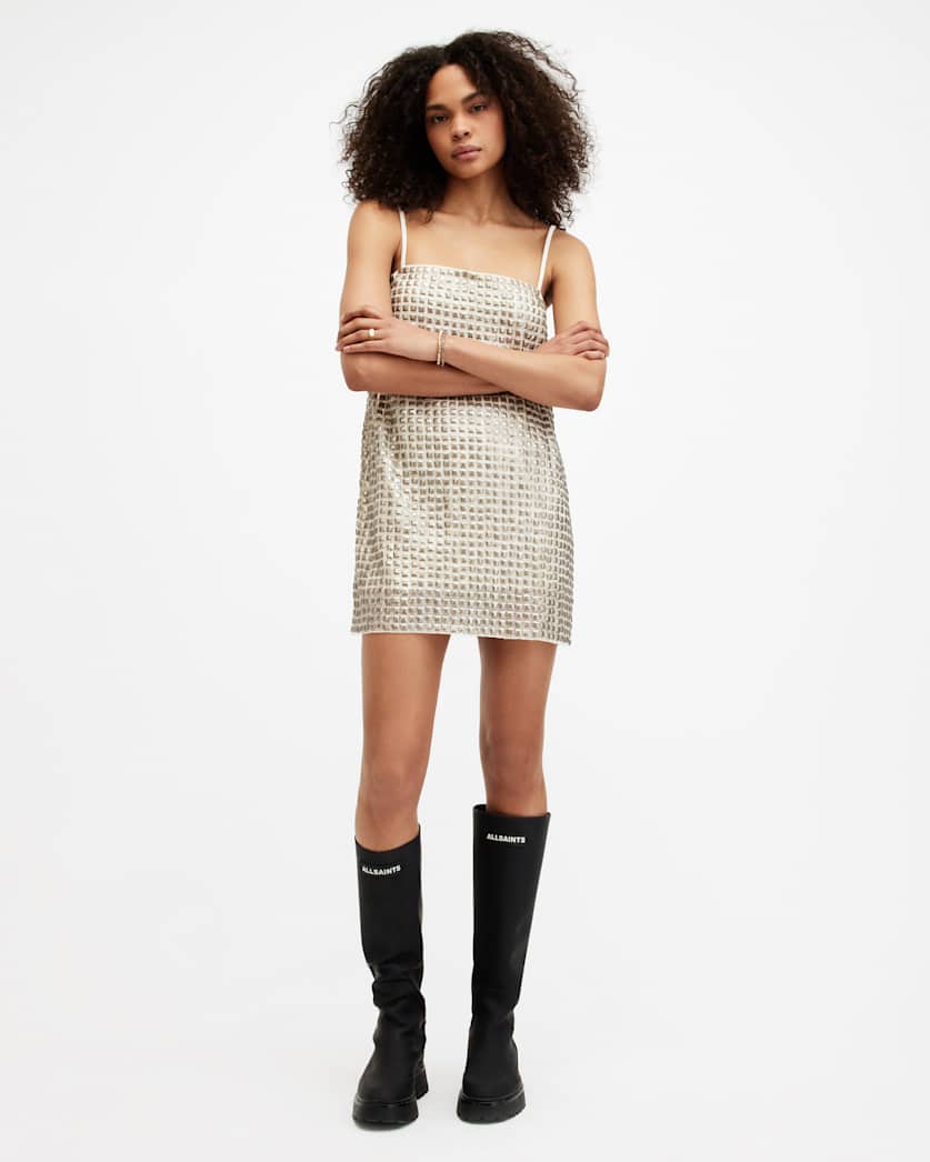 Opeline Embellished Mini Dress