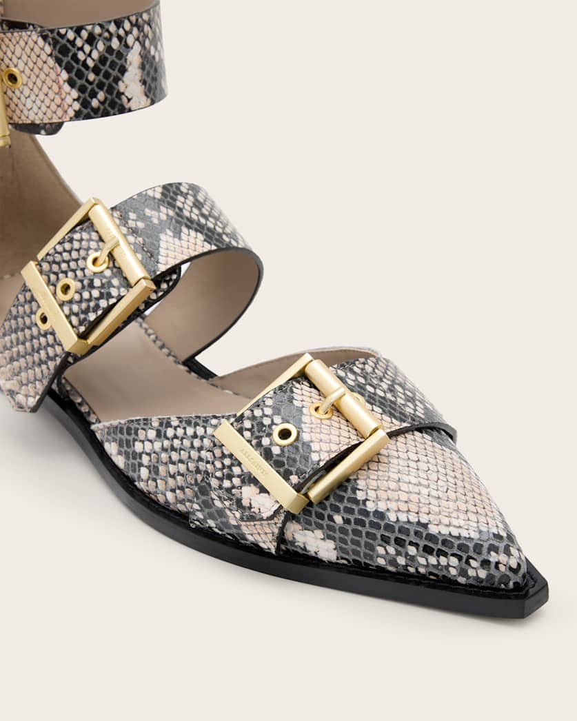 Sutton Leather Pointed Toe Shoes