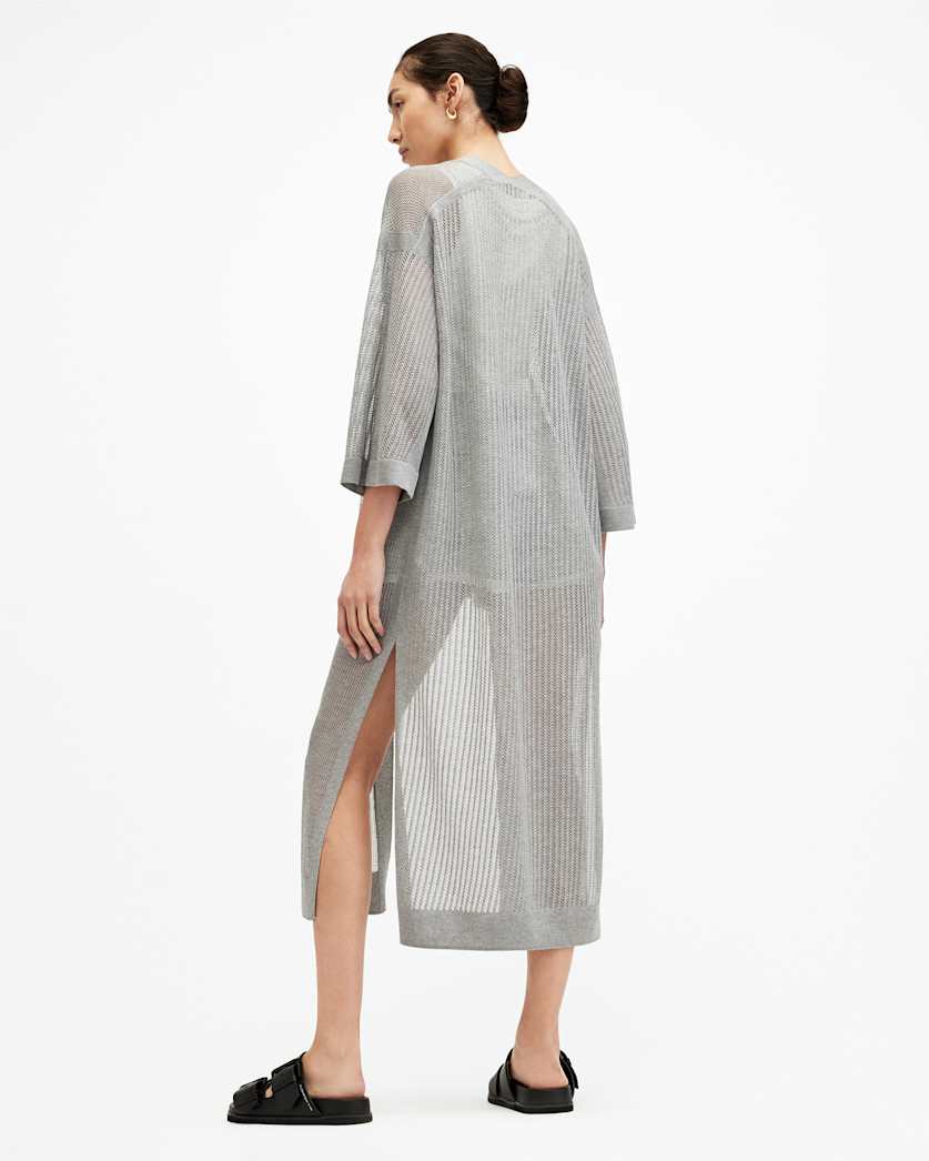 Misha Mesh Longline Kimono Cardigan