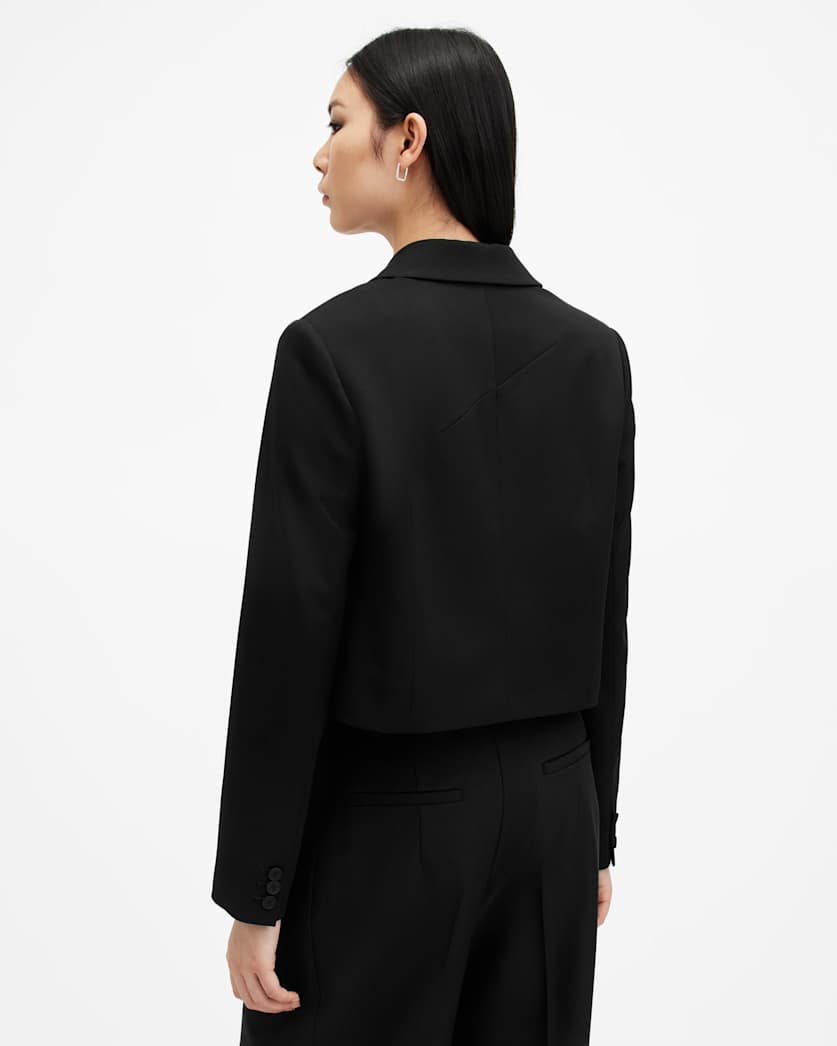 Shores Cropped Relaxed Fit Blazer