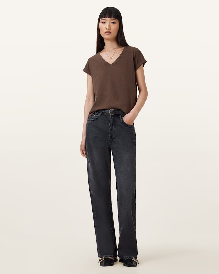 Anna V-Neck Short Sleeve T-Shirt