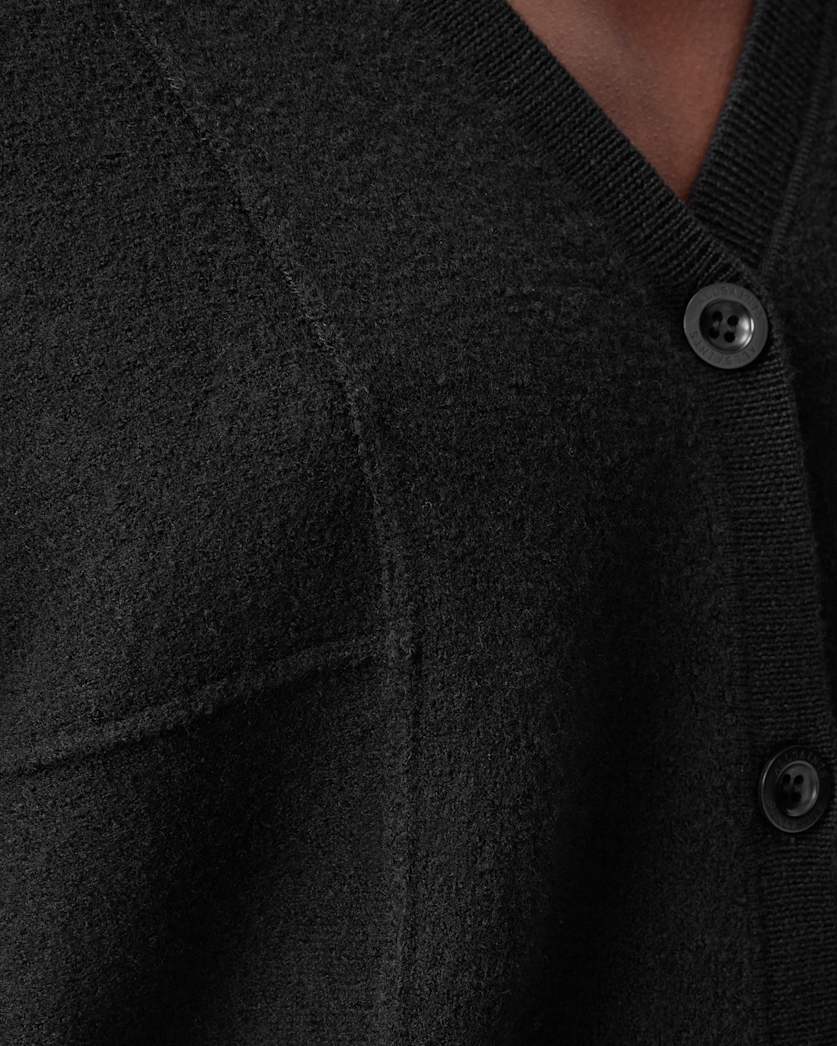 Antonia V-Neck Merino Wool Cardigan